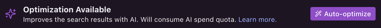 Auto-optimize