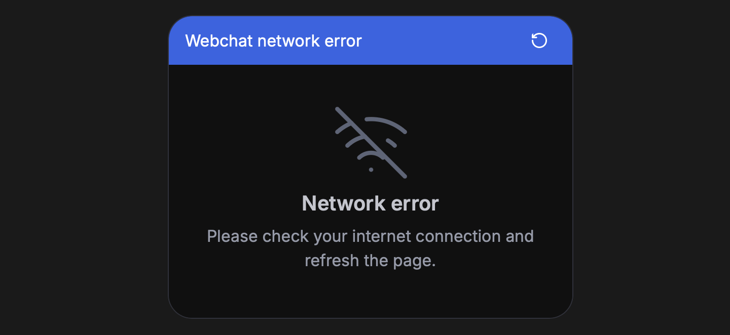 Network error