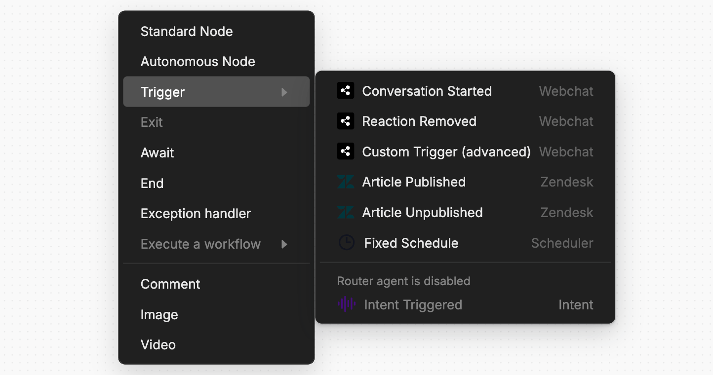 Zendesk Triggers