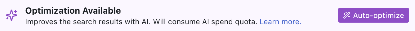Auto-optimize
