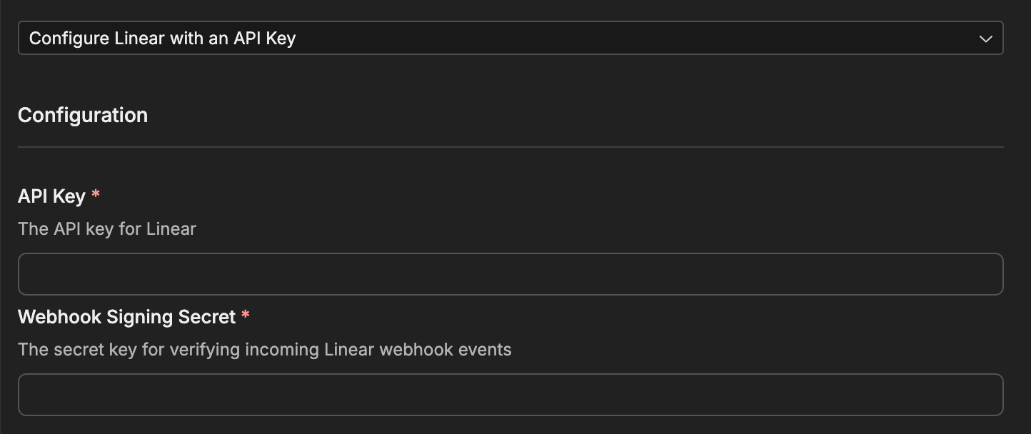 Configuration schema