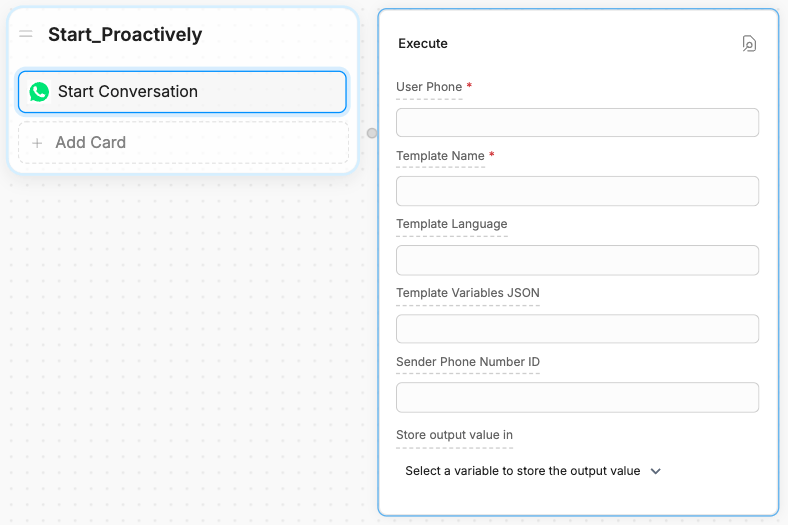 Start Conversation