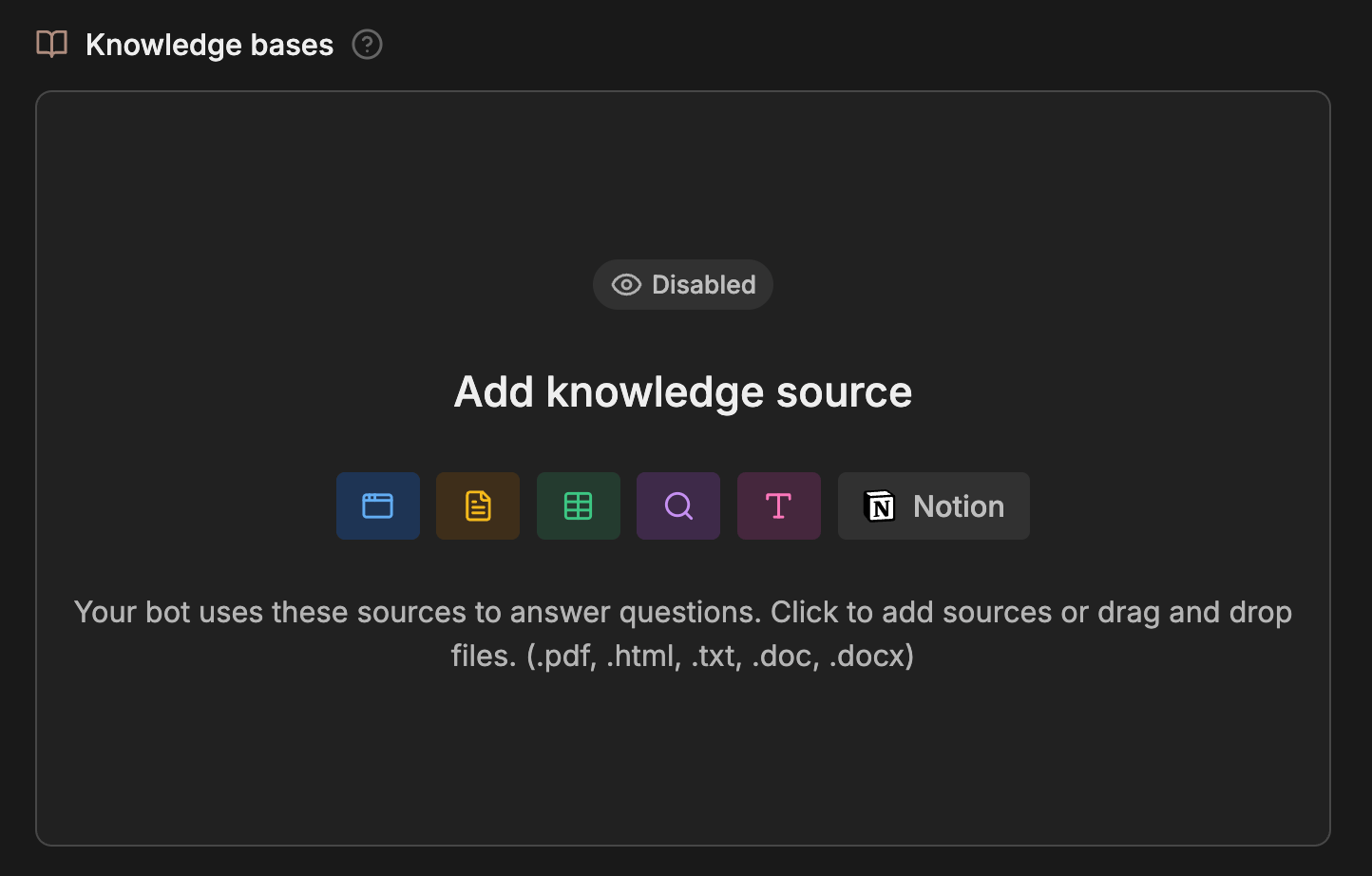 Knowledge Bases