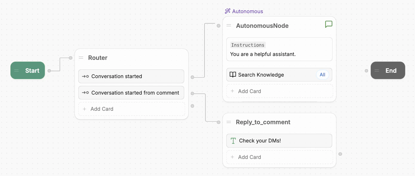 Reply to comments in DMs 3