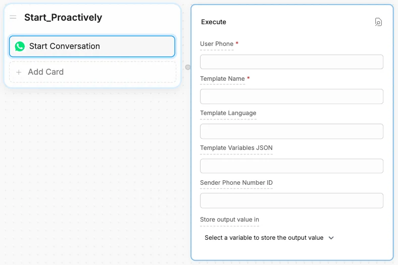 Start Conversation