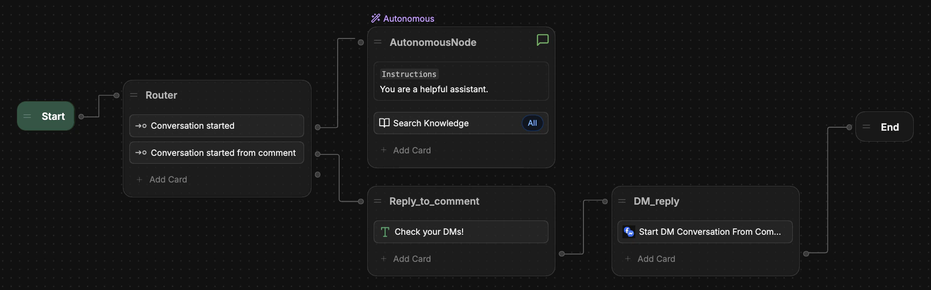 Reply to comments in DMs 4