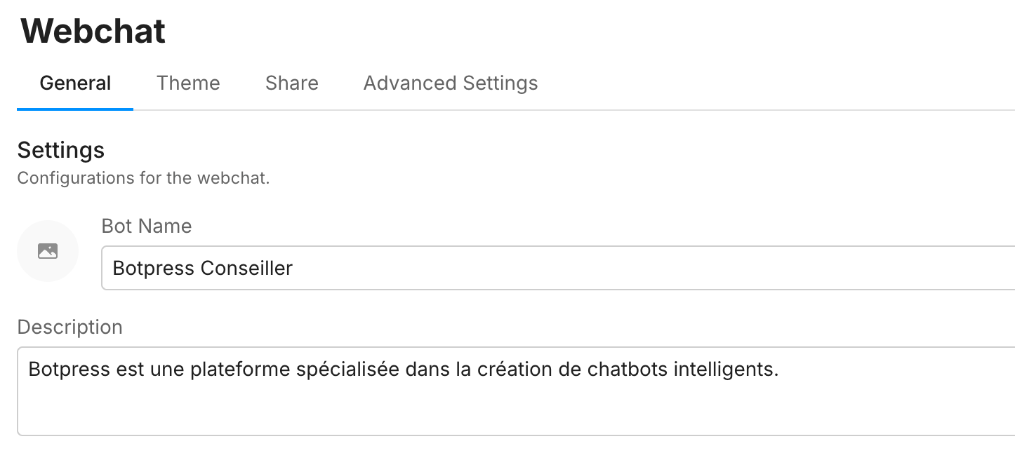 Translate name and description