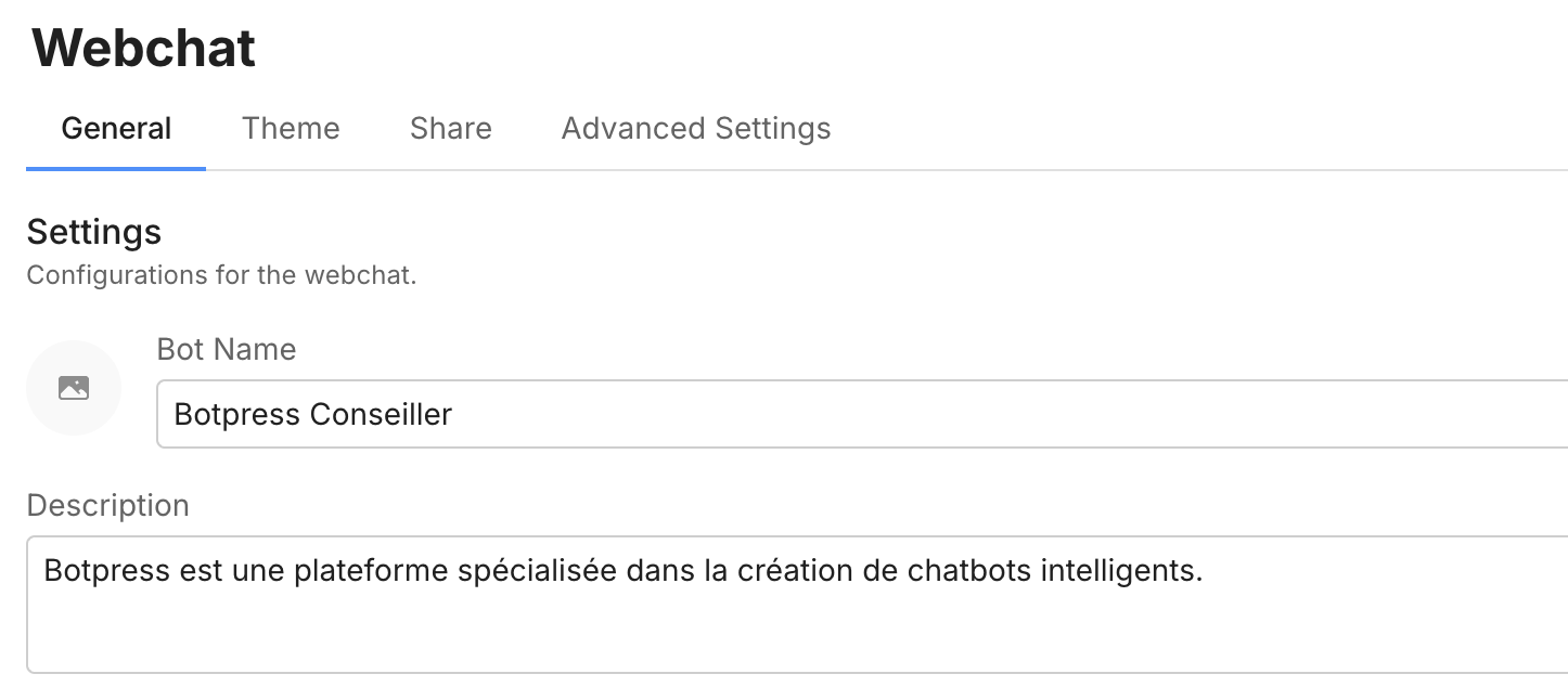 Translate name and description