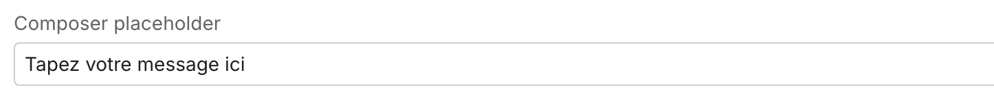 Translate composer placeholder