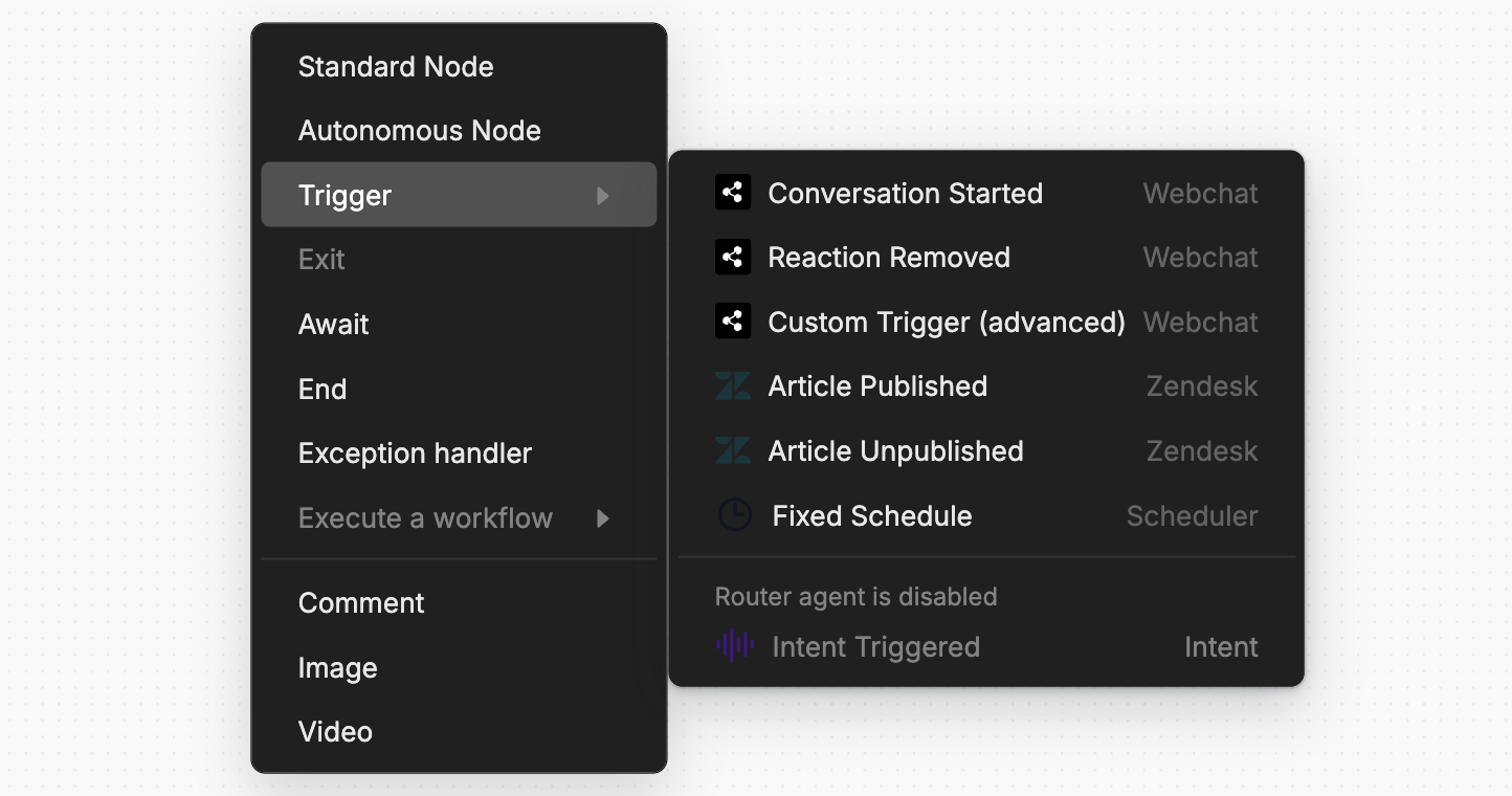 Zendesk Triggers