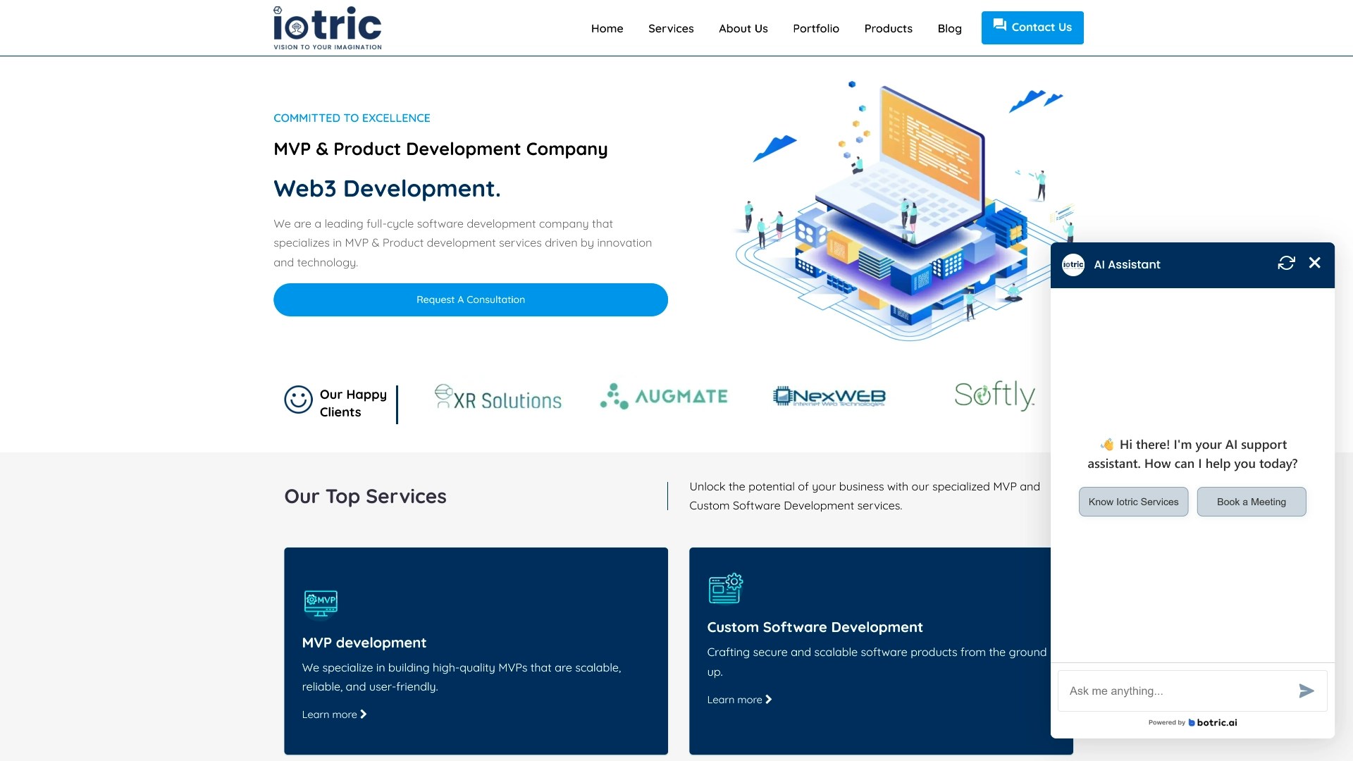 Live preview of floating chat bubble