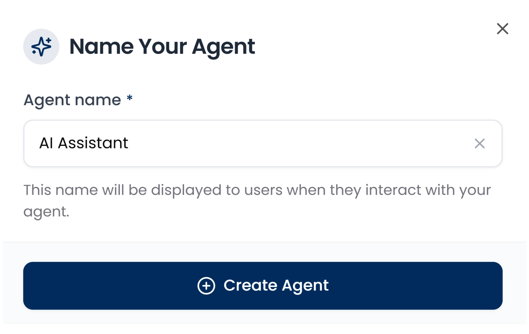 Name Your Chat Agent