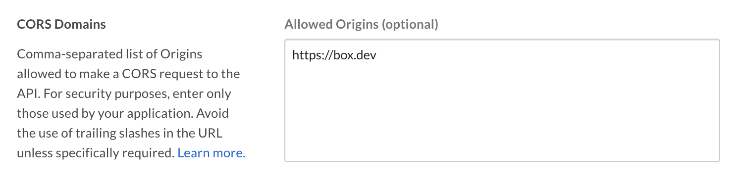 Setup with JWT - Box Dev Docs