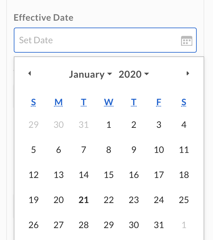 文字列フィールド