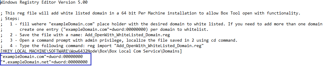 Box Edit Custom Domains - Box Dev Docs