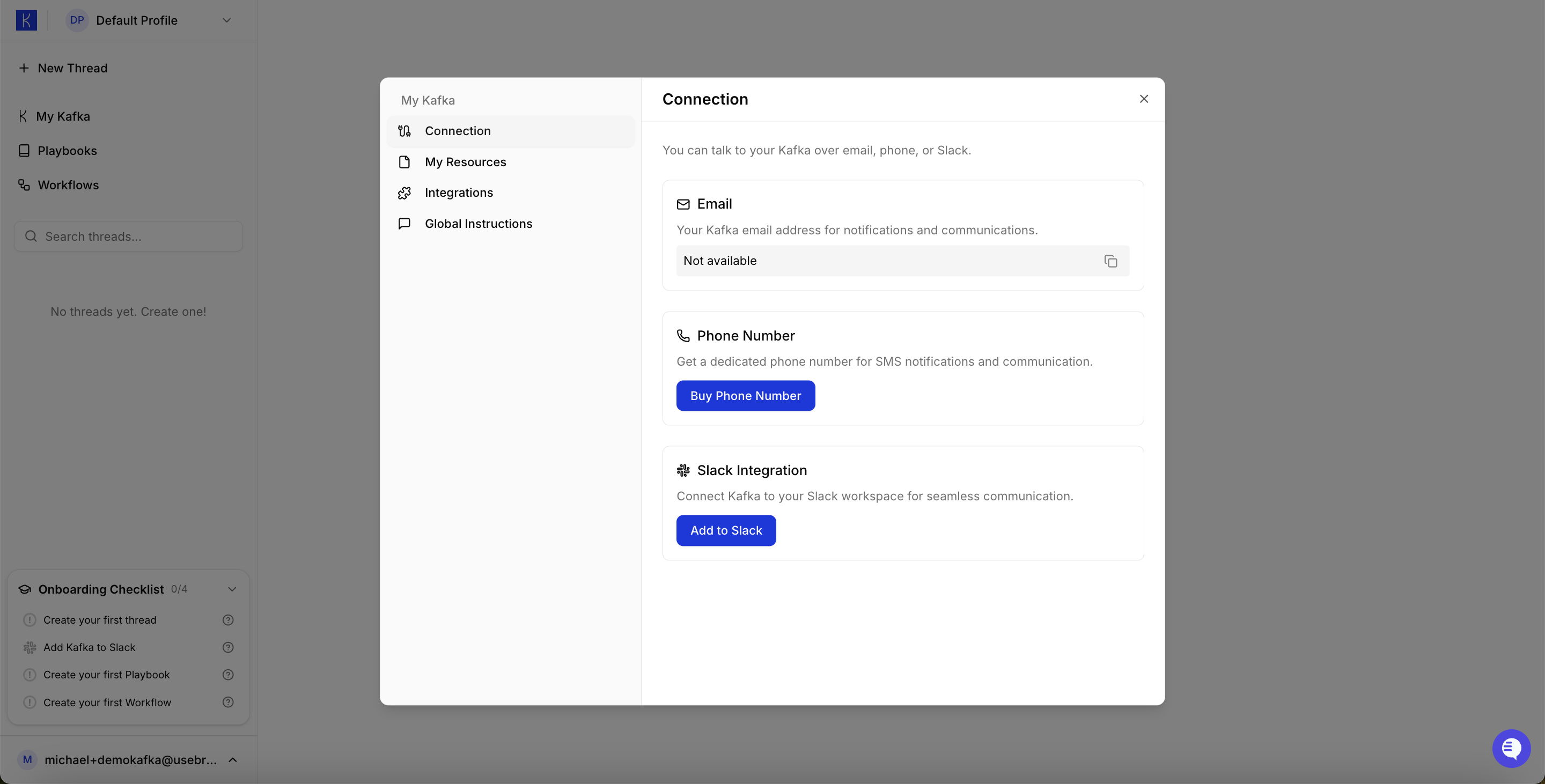 Kafka Slack Connection