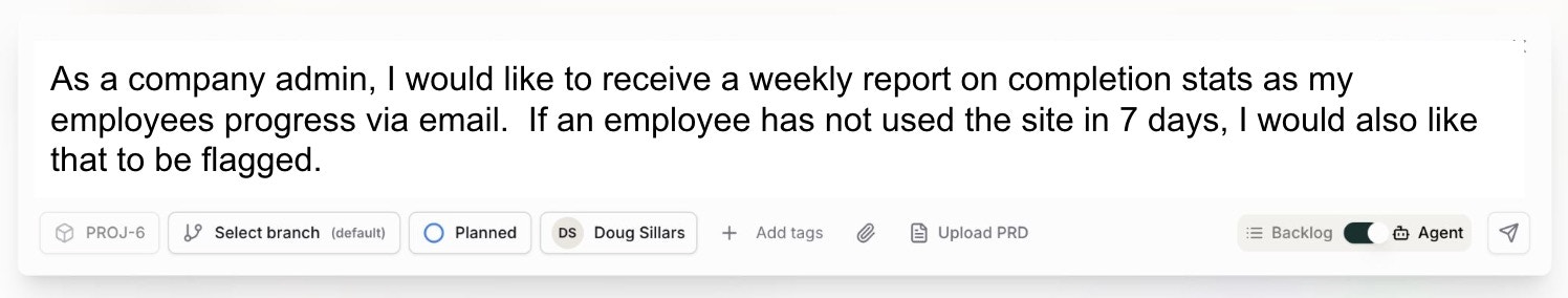 Start with a rough idea