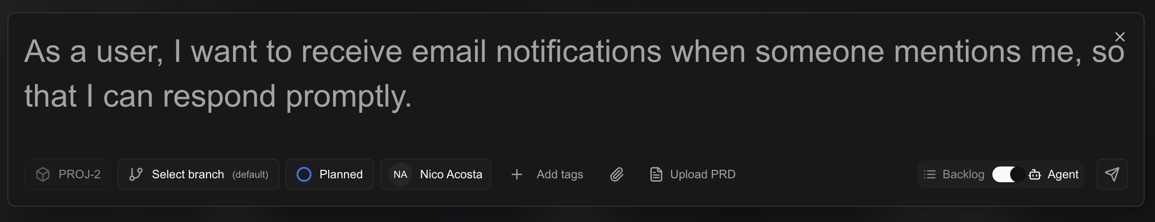 Start with a rough idea