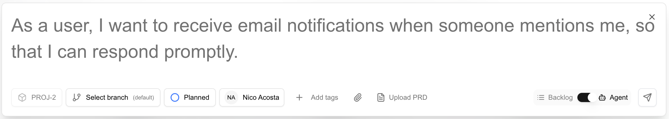 Start with a rough idea