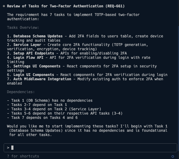 Build tasks