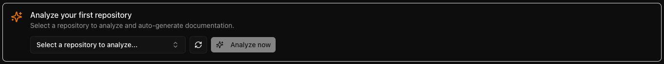 Analyze repository