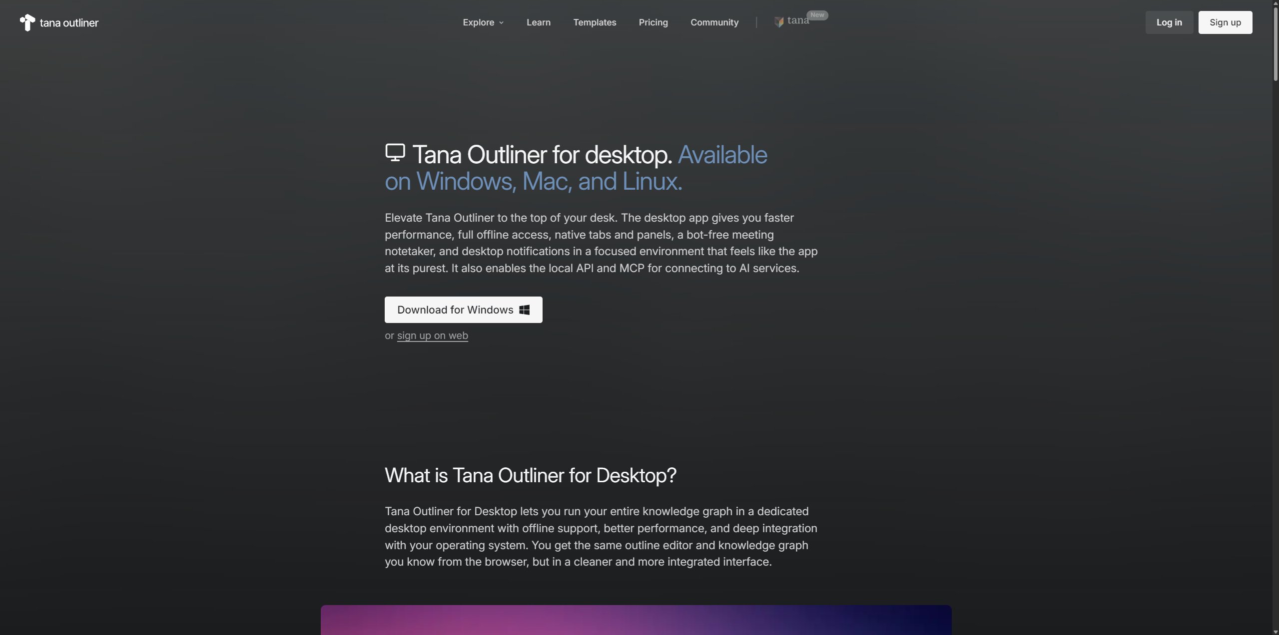 Image Tana Outliner