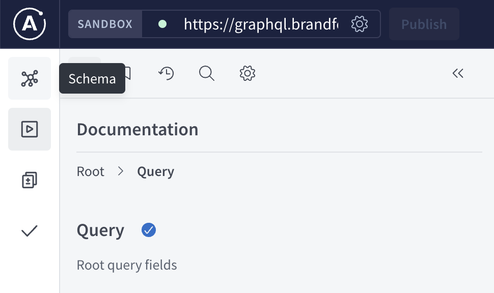 Schema Definition Tab