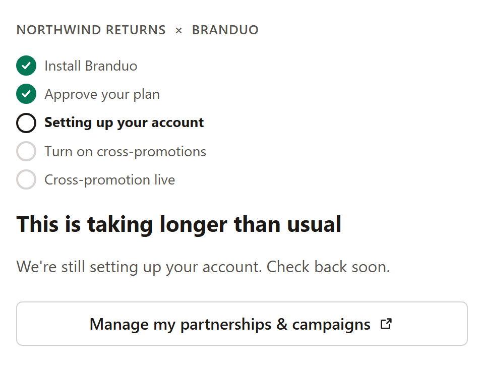 The delayed stage: This is taking longer than usual