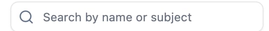 How Can I Search Messages by Contact or Lead Name in the Inbox? screenshot 1