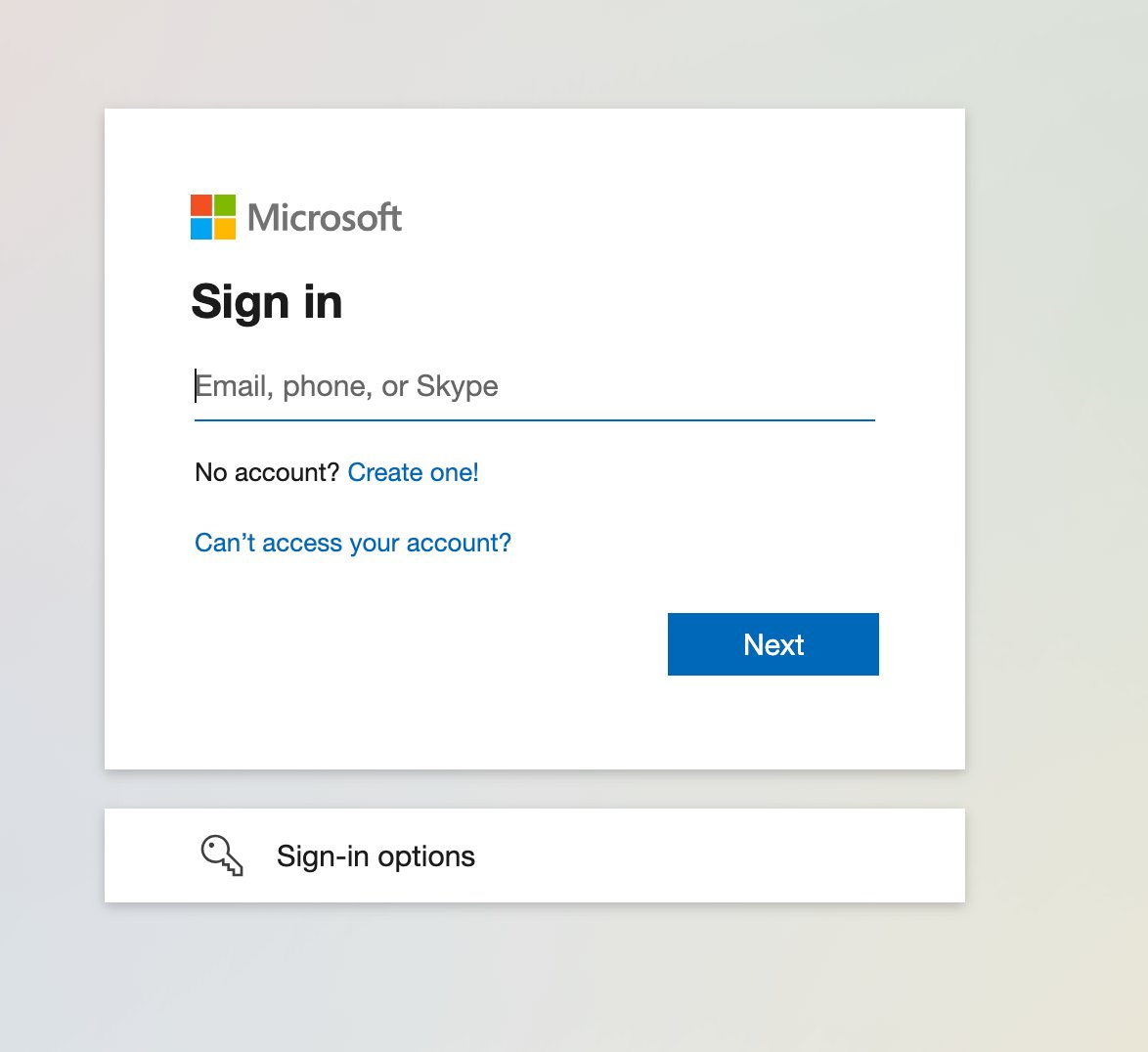 How to Connect an Outlook Account screenshot 1