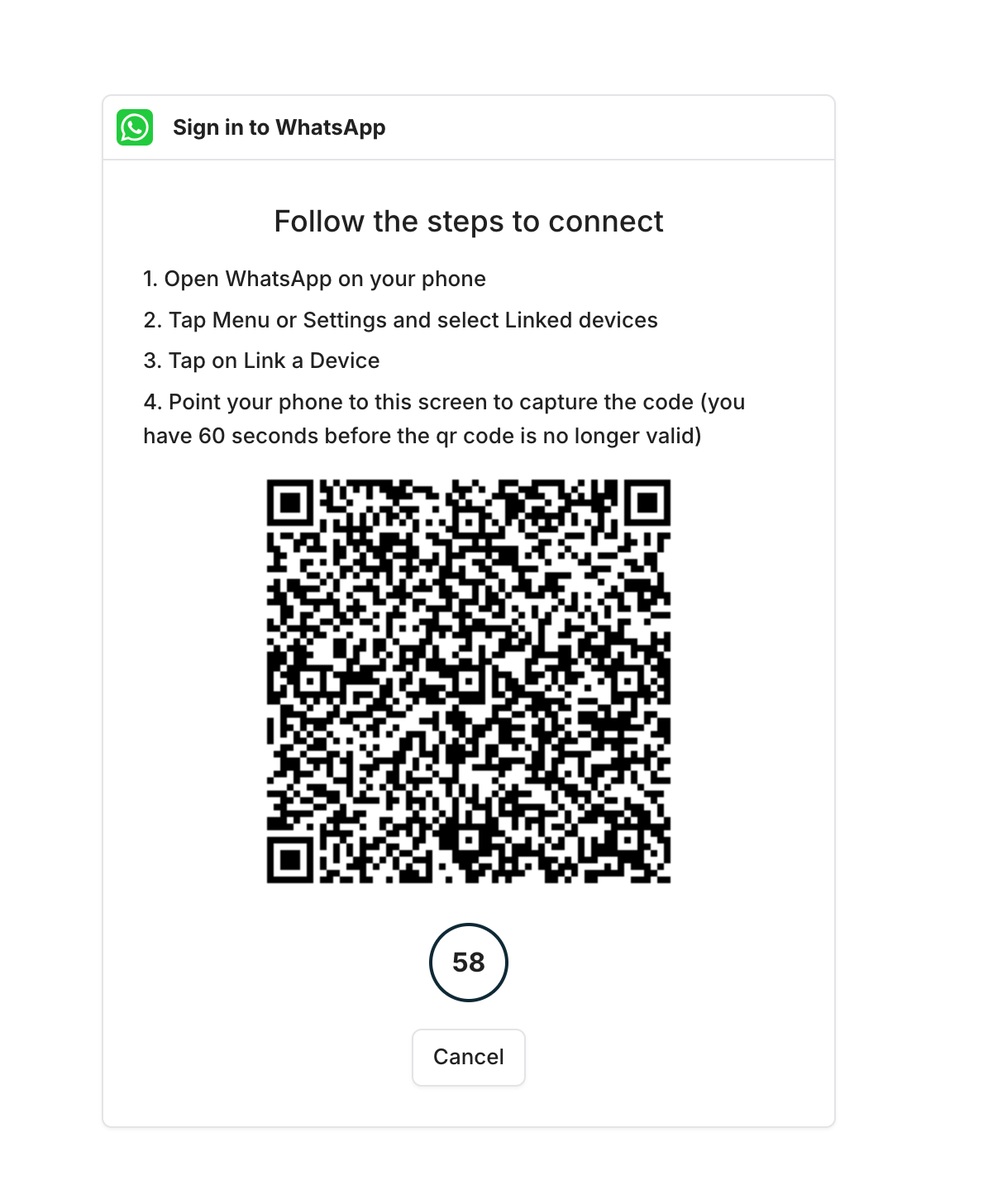 How to Integrate WhatsApp screenshot 3