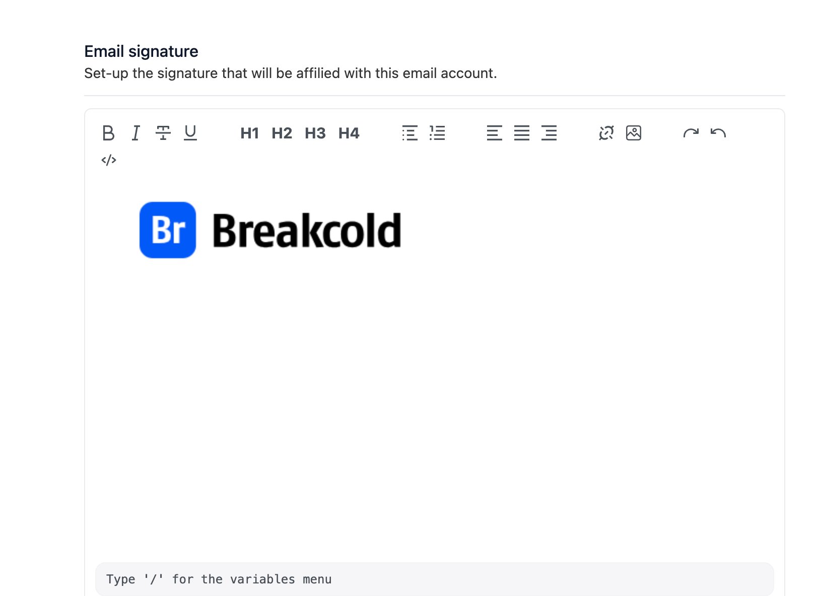 How to Set Up Your Email Signature? screenshot 1