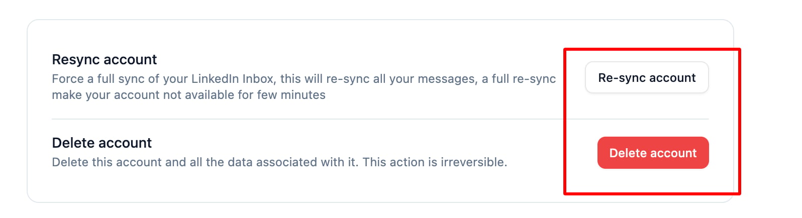I can't see my messages in the Social Inbox. What should I do? screenshot 1