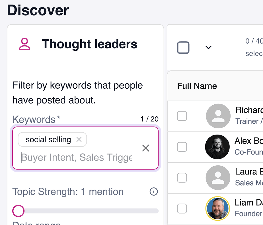 native CRM integration: TRIGIFY for social signals 🎉 screenshot 5