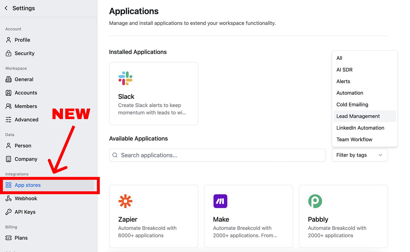 Slack Native Integration screenshot 2