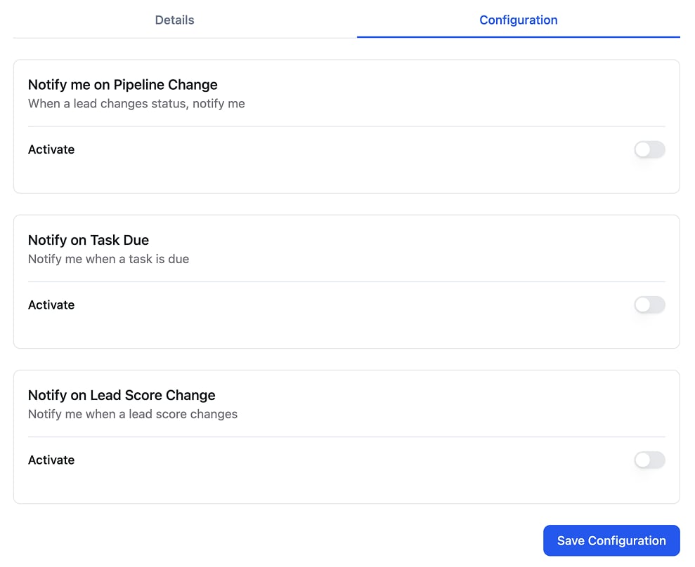 Slack Native Integration screenshot 3