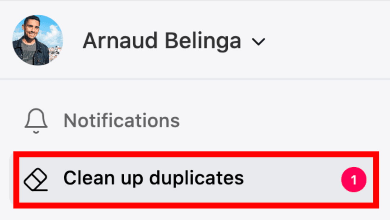 How to remove OR merge duplicates? screenshot 2