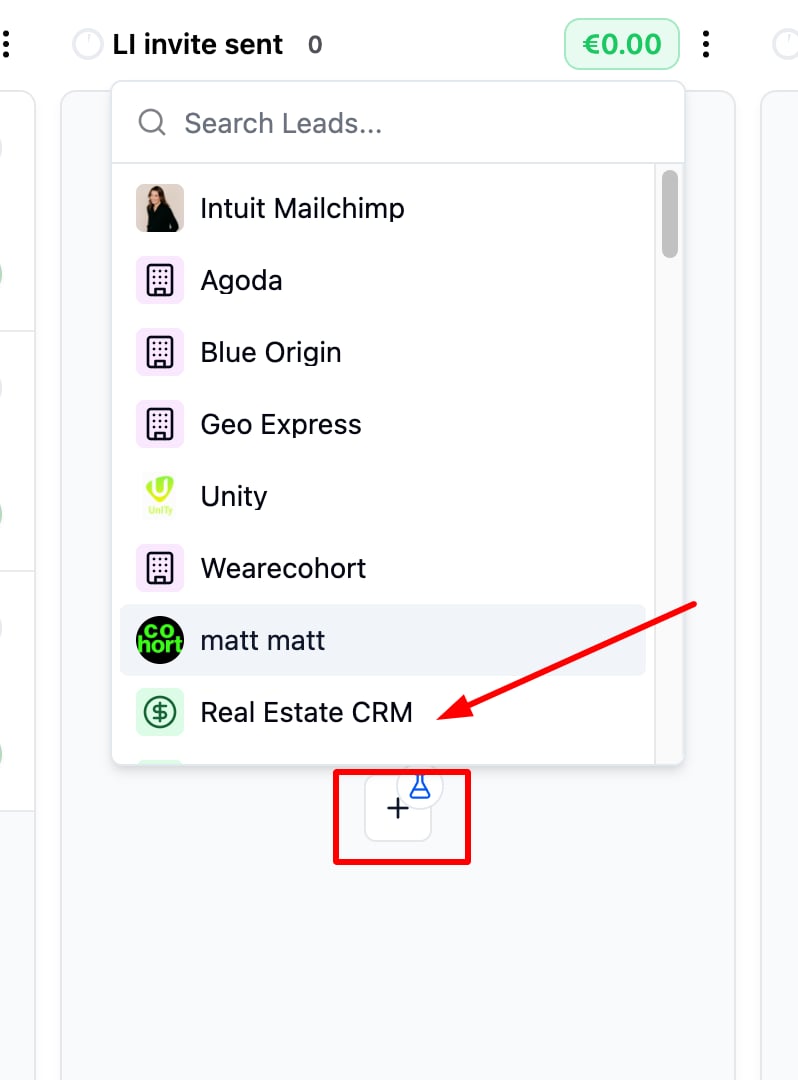 How can I add a deal to the pipeline? screenshot 1