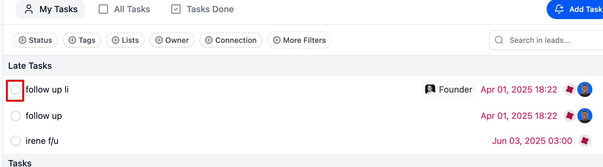 How to complete a task? screenshot 1