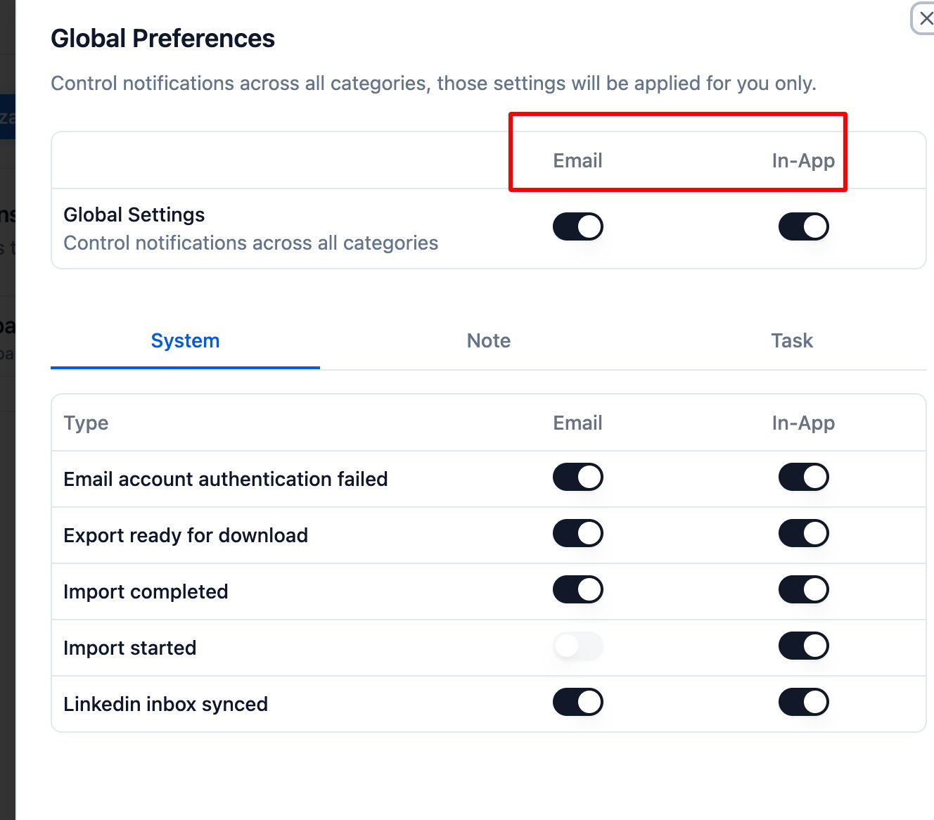 What is Notifications & Preferences? screenshot 1
