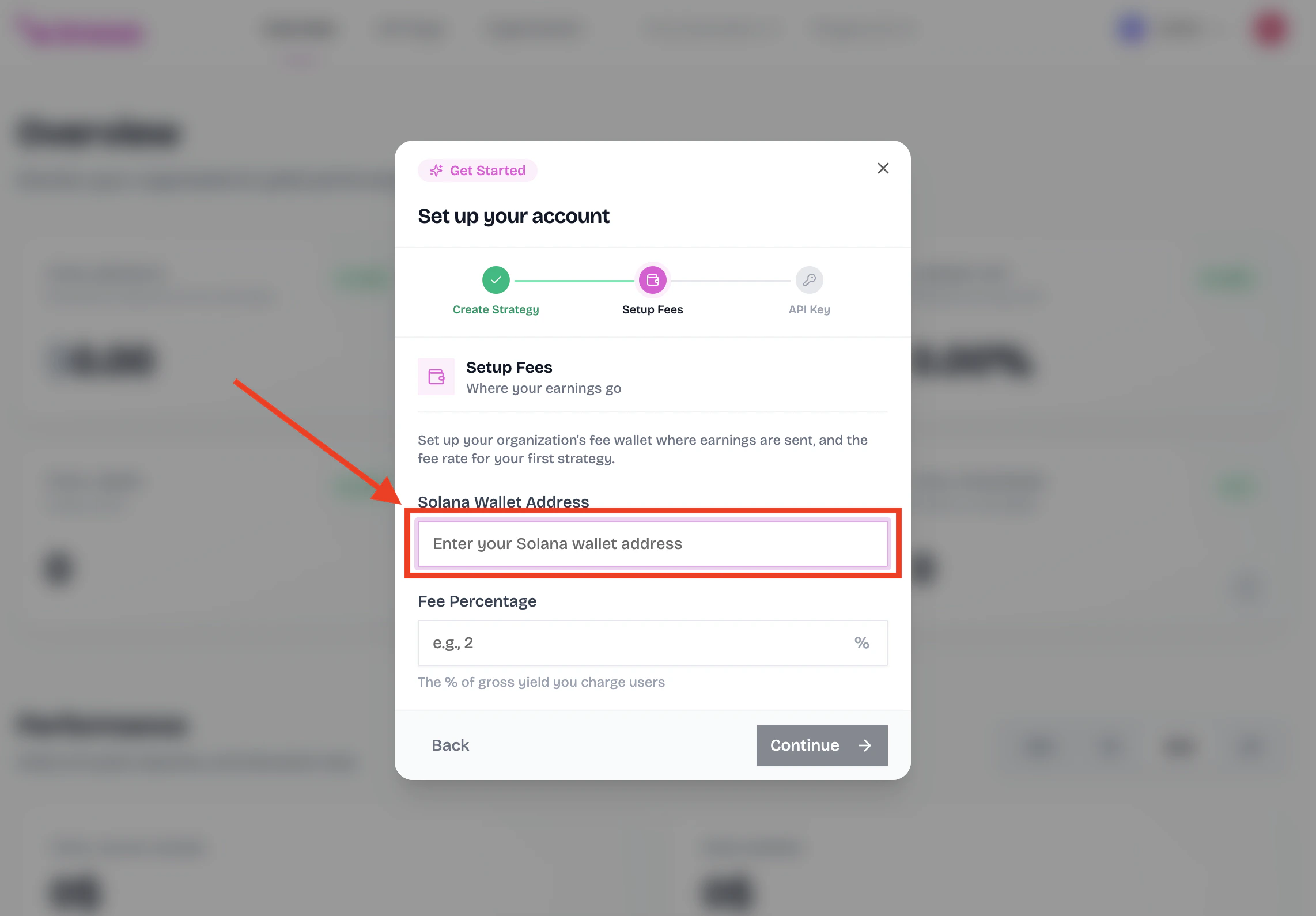 Fee Distribution Wallet