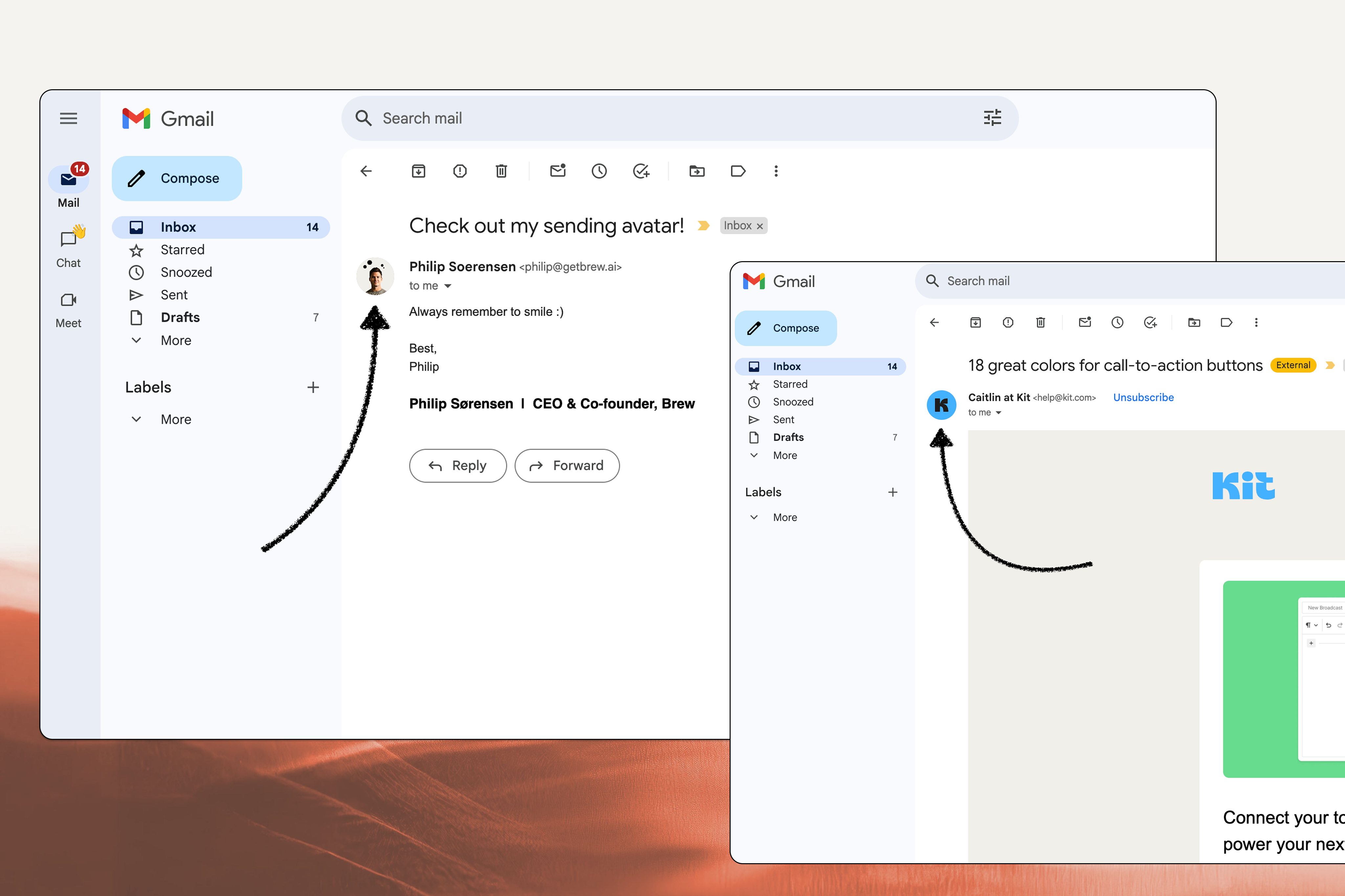 Inbox icons - Brew Help Docs