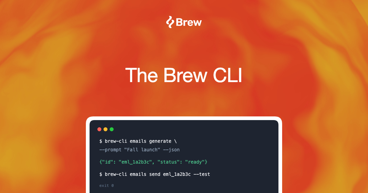 The Brew CLI