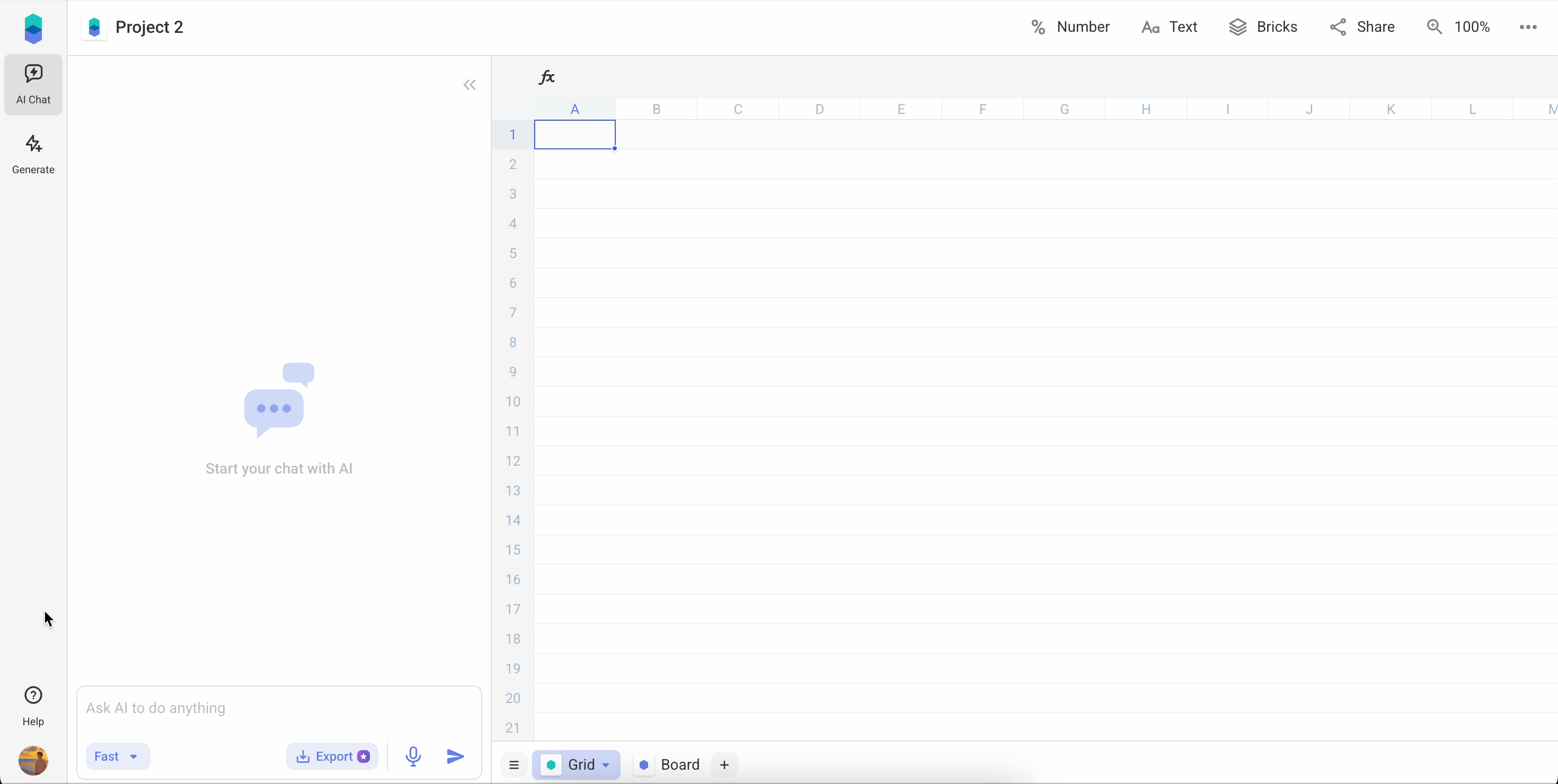 How to create org charts with AI prompts in Bricks
