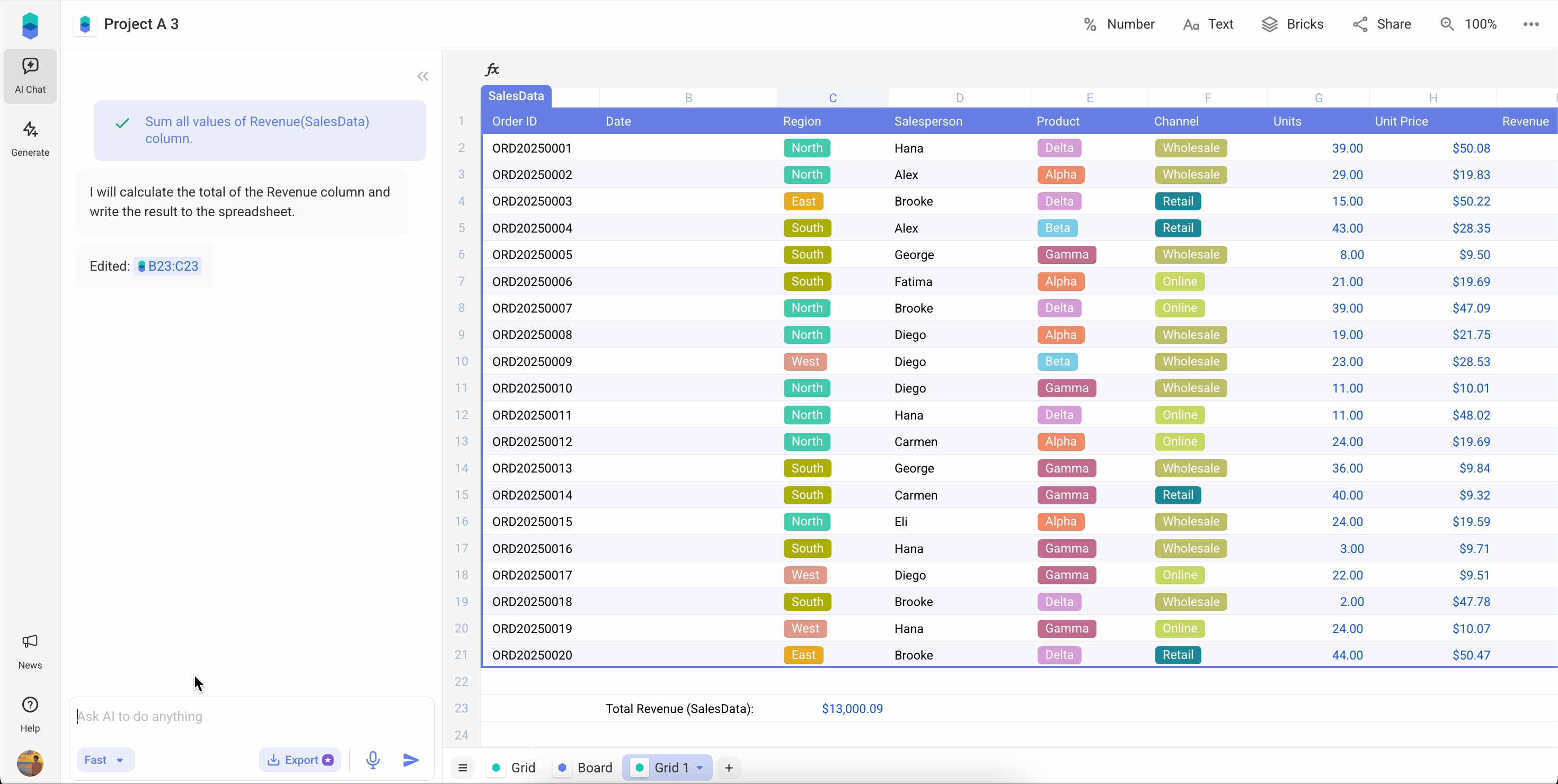 Example of date formulas