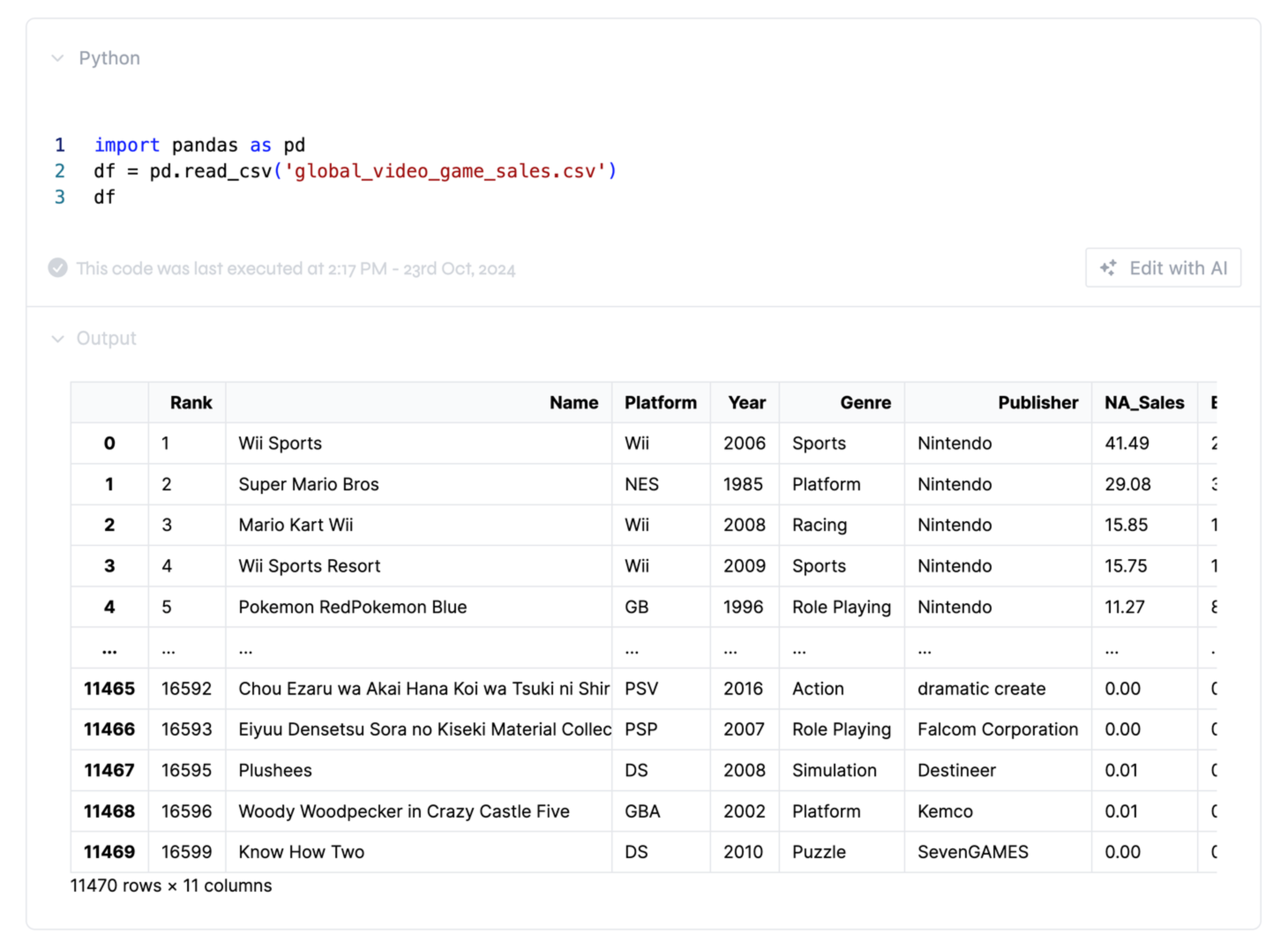 Reading a file from disk using Python