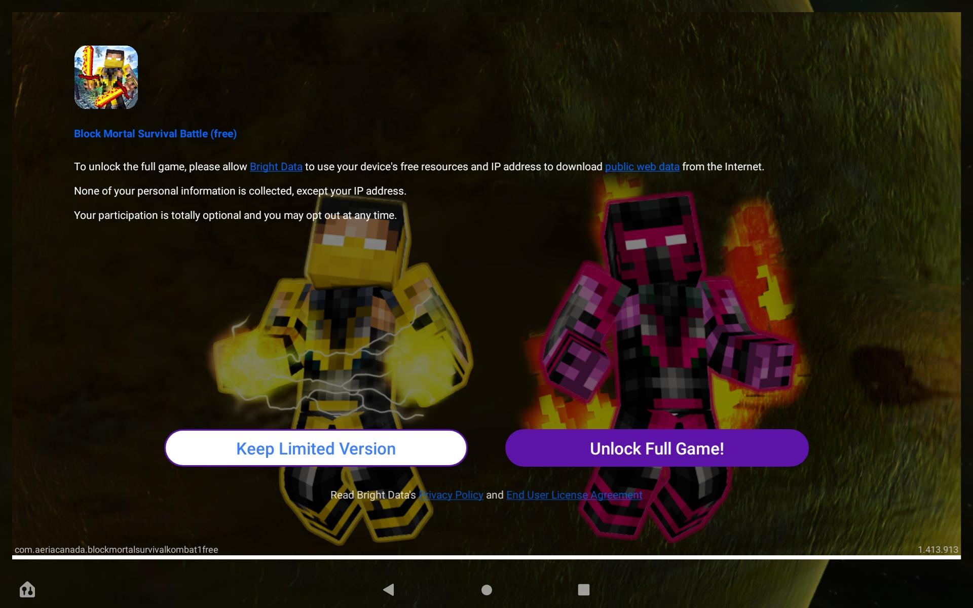 Unity Custom Consent In-Game
