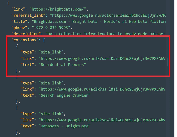 Extensions-Horizontal-JSON