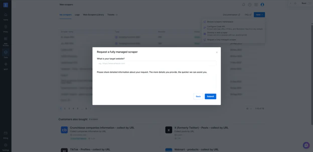 Managed Services Request Form