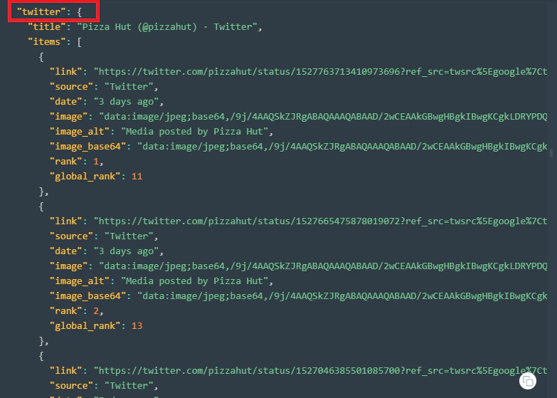 Twitter-JSON
